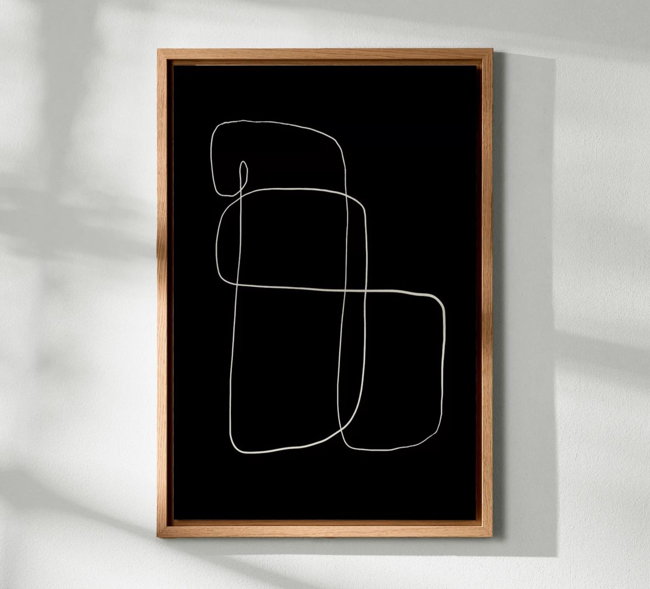 Illuminate Leinwand von Graphite