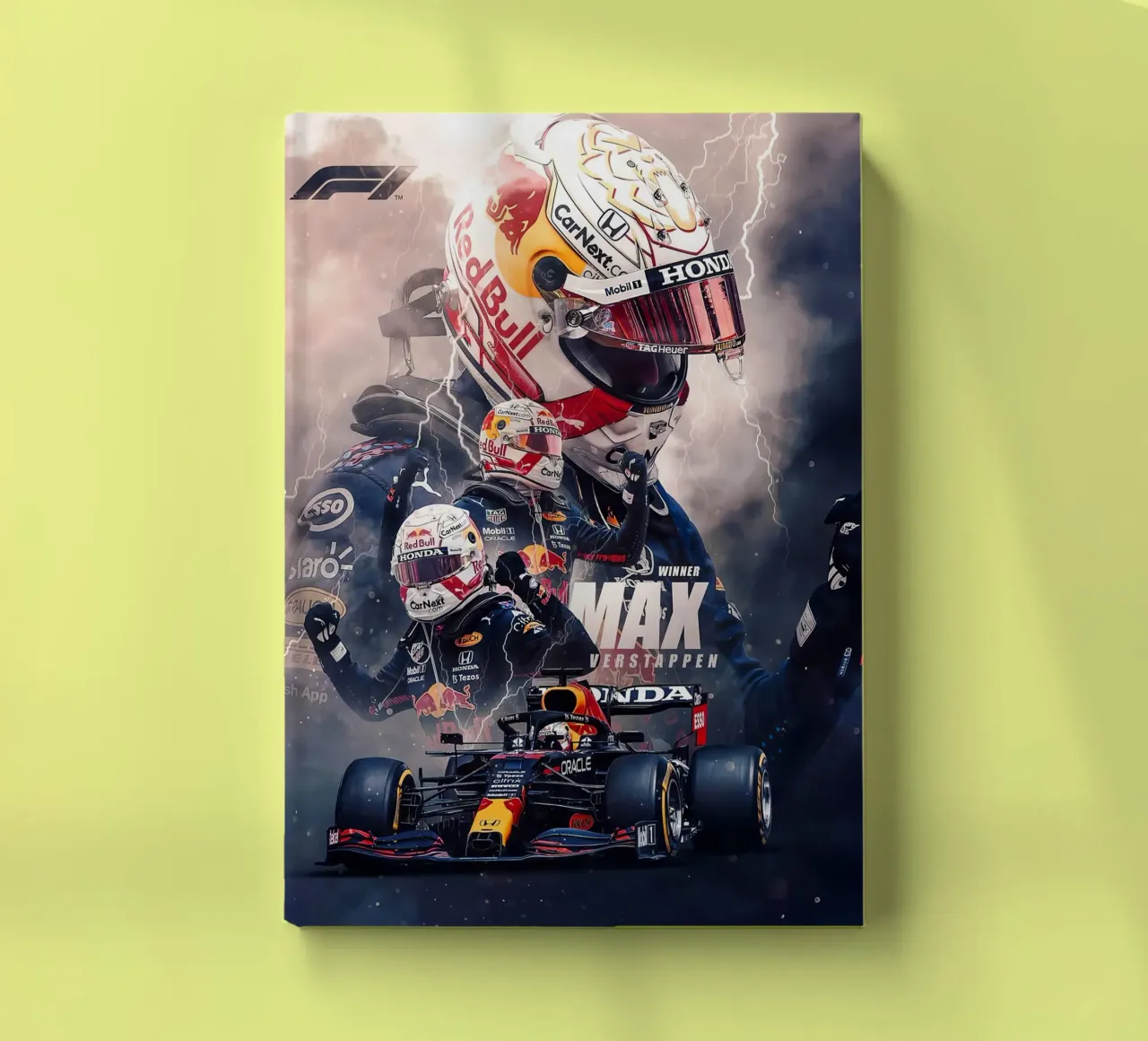 Max Verstappen notebook by Agus Creative