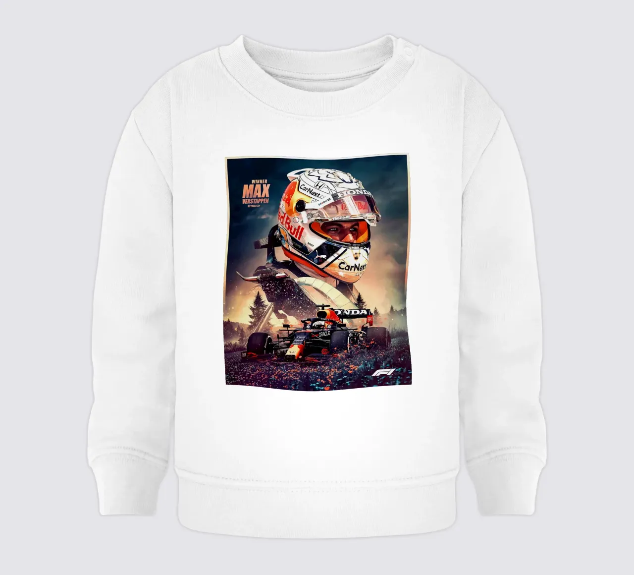 Max Verstappen felpa neonato da Agus Creative