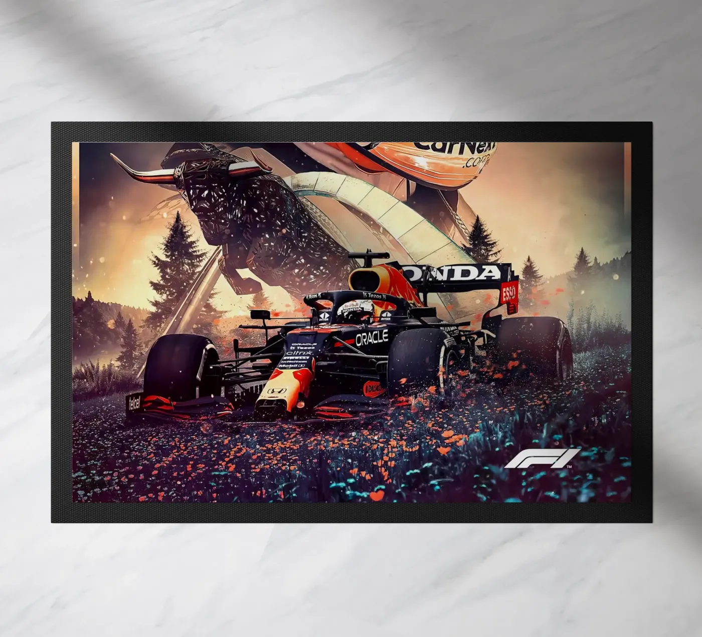 Max Verstappen doormat by Agus Creative