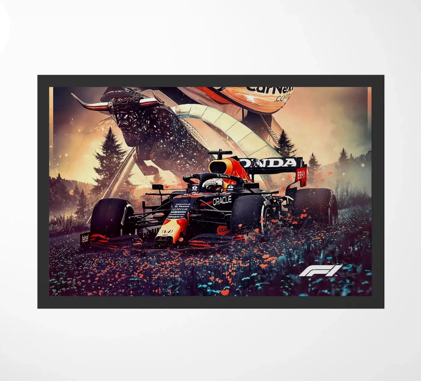 Max Verstappen doormat by Agus Creative