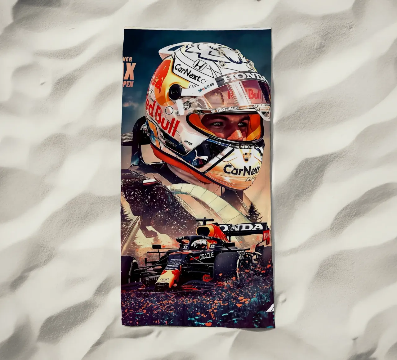 Max Verstappen telo mare da Agus Creative