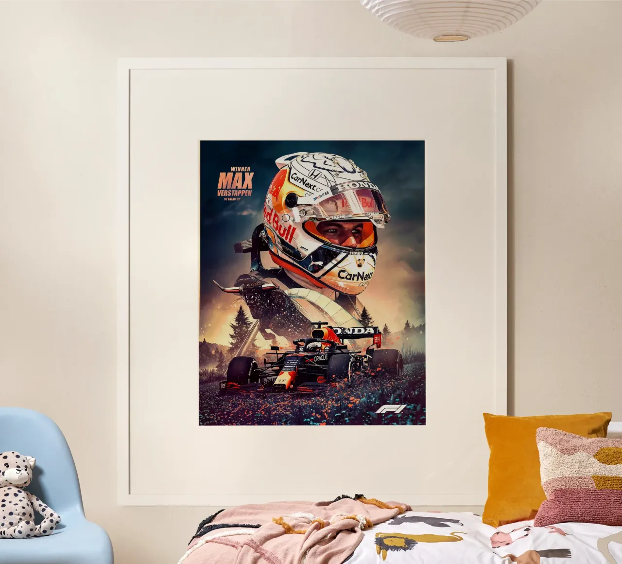 Max Verstappen carta hahnemühle da Agus Creative