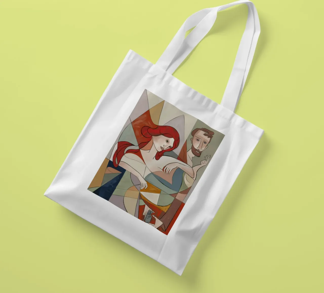 Posa aggraziata borsa in juta da Crimson Whisper