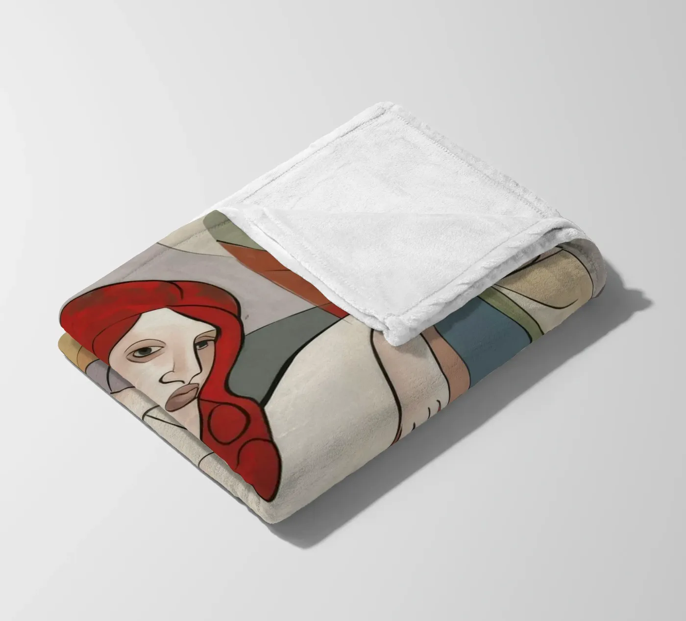 Graceful Pose Fleecedecke von Crimson Whisper