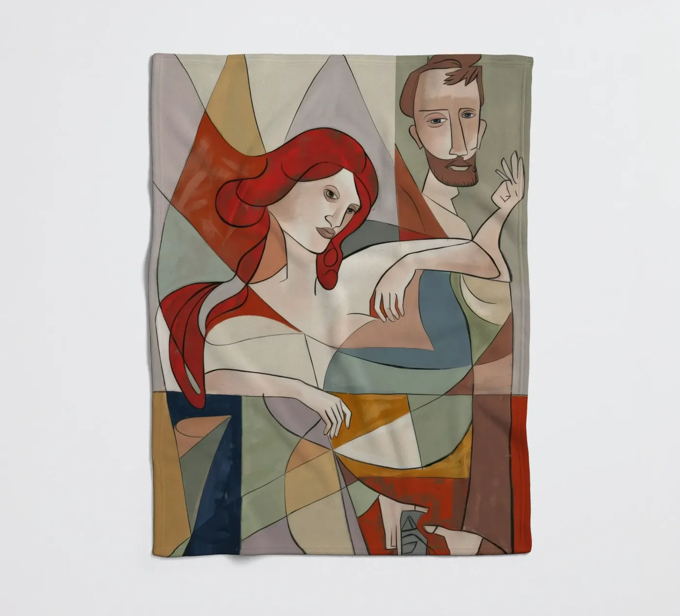 Graceful Pose Fleecedecke von Crimson Whisper