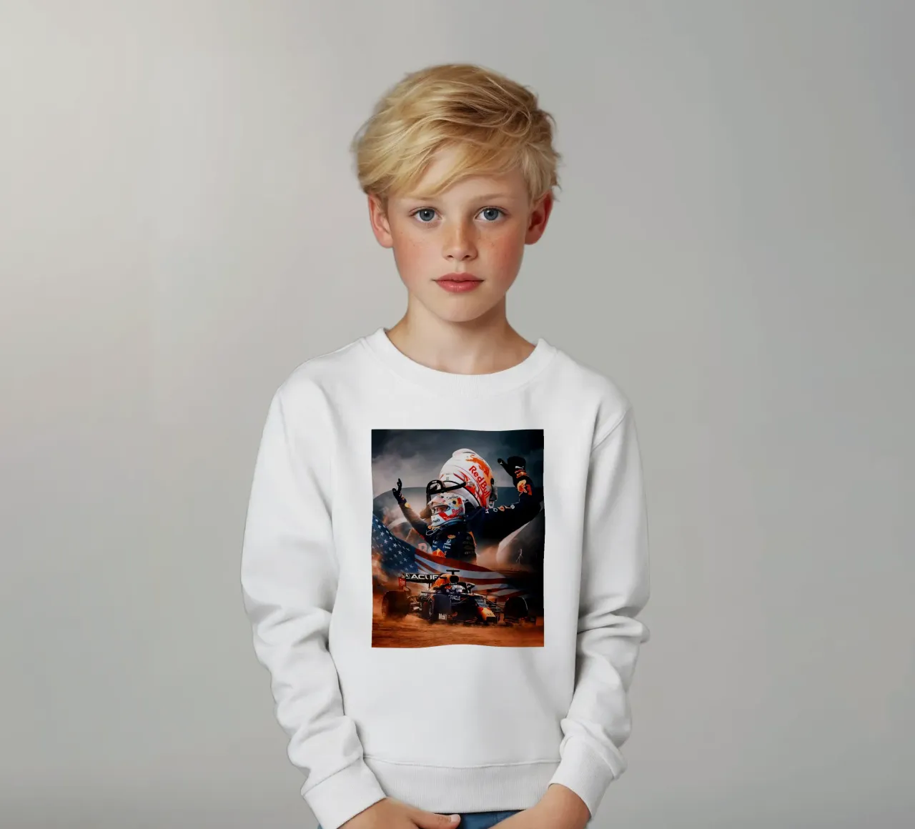 Max Verstappen felpa bambino da Agus Creative
