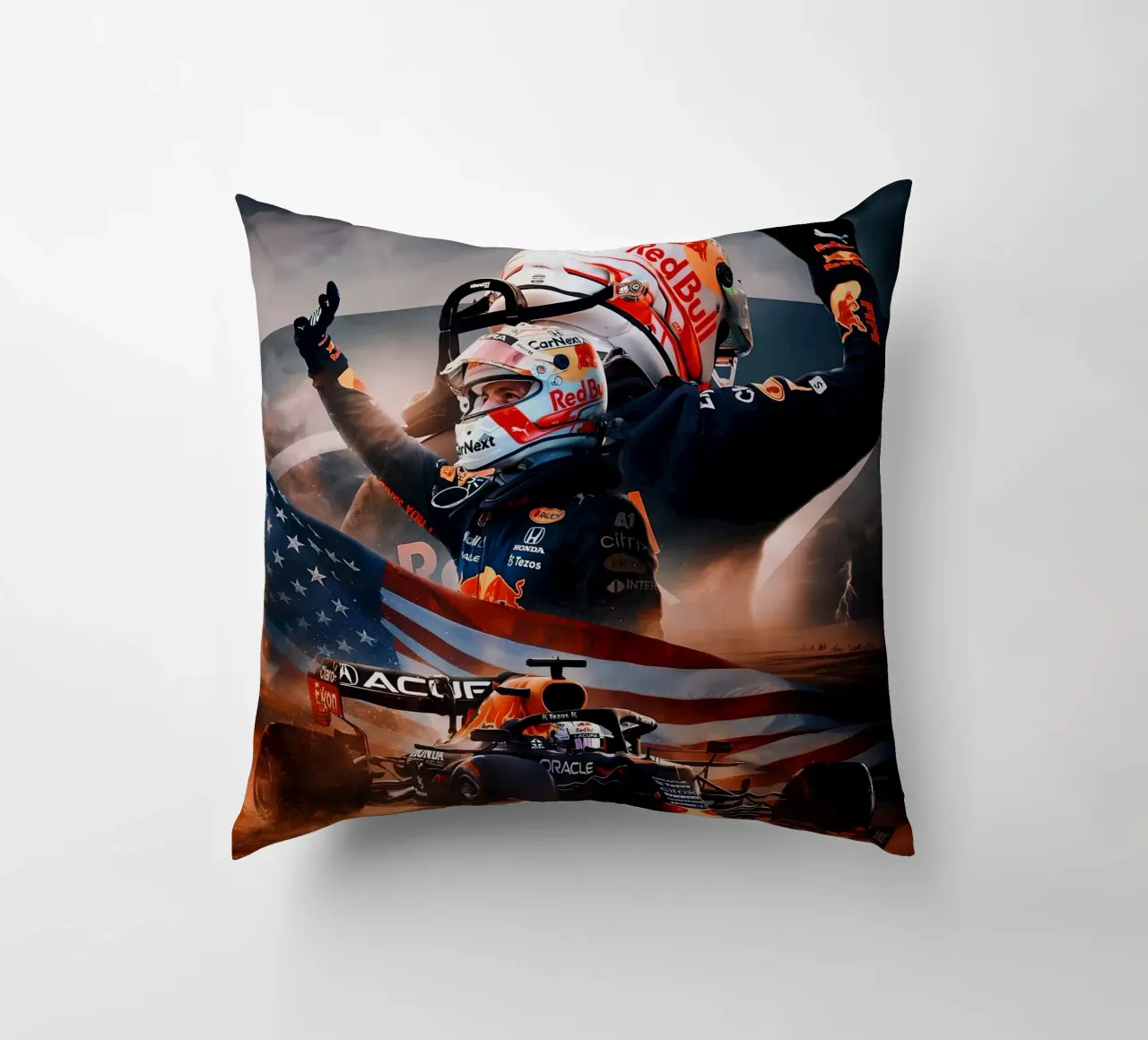 Max Verstappen cuscino da Agus Creative
