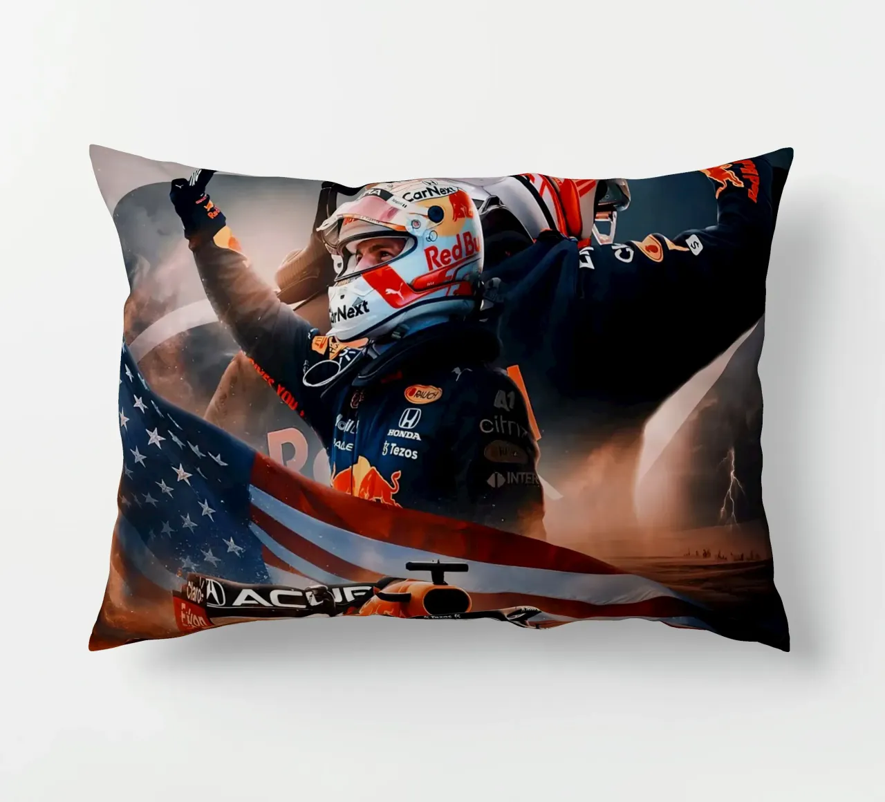 Max Verstappen cuscino da Agus Creative