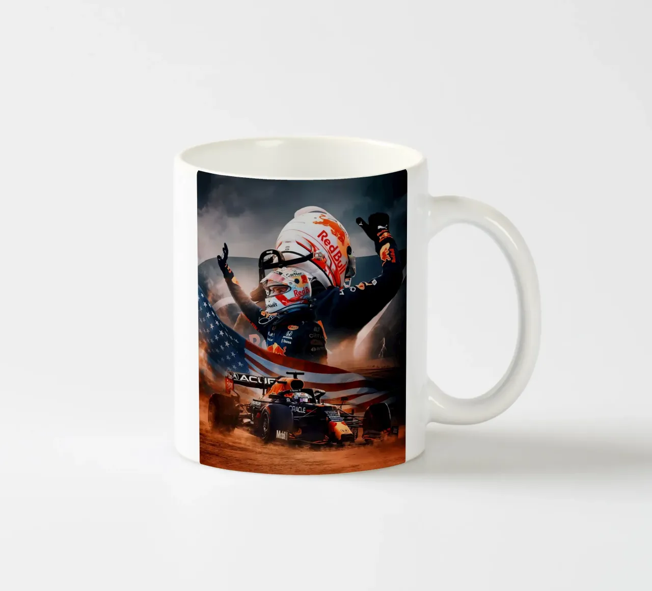 Max Verstappen tazza in ceramica da Agus Creative