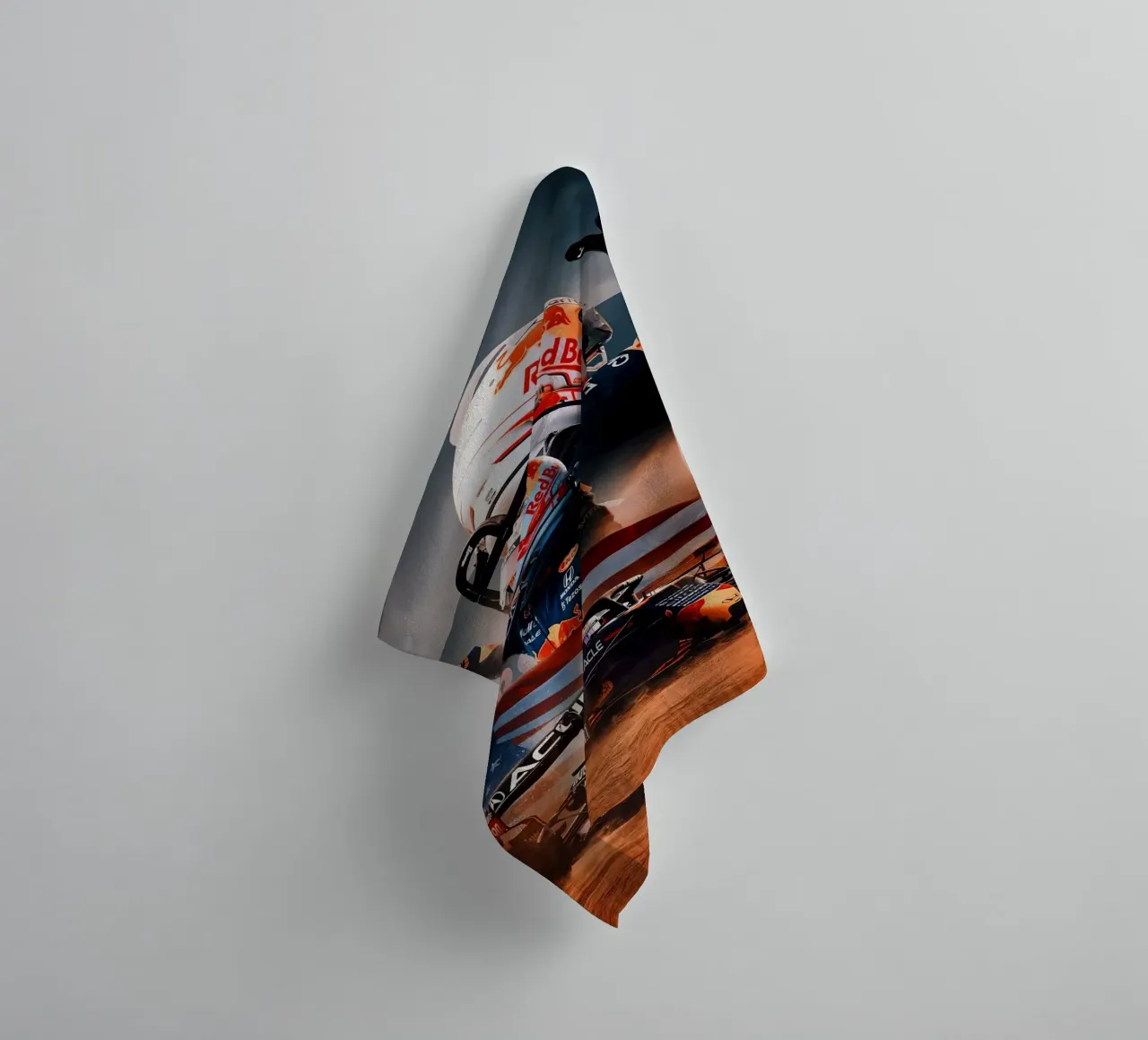 Max Verstappen asciugamano da bagno da Agus Creative
