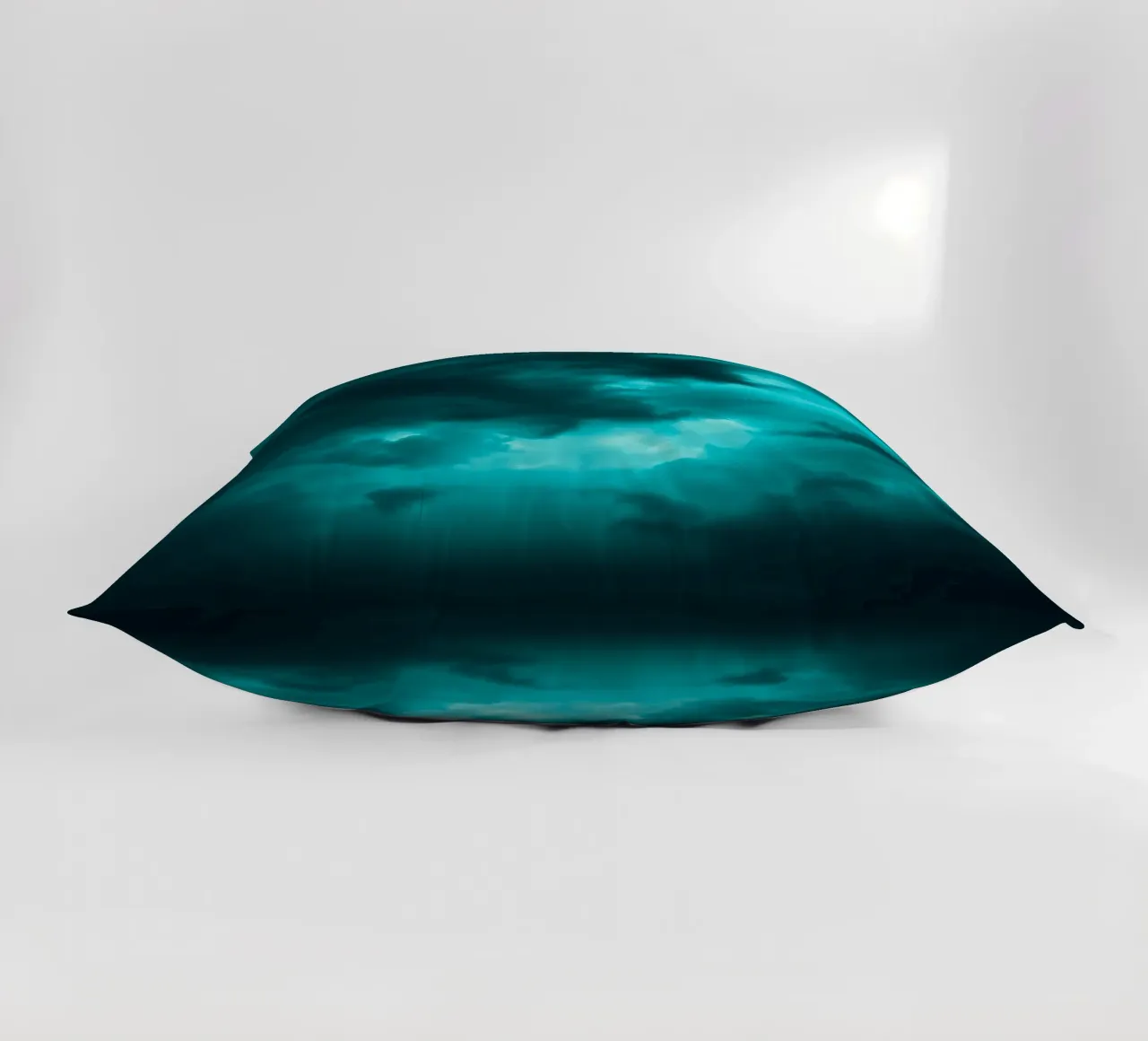 Dramatic clouds swirl in a moody sky just before the storm decorative cushion by DesignDoodle