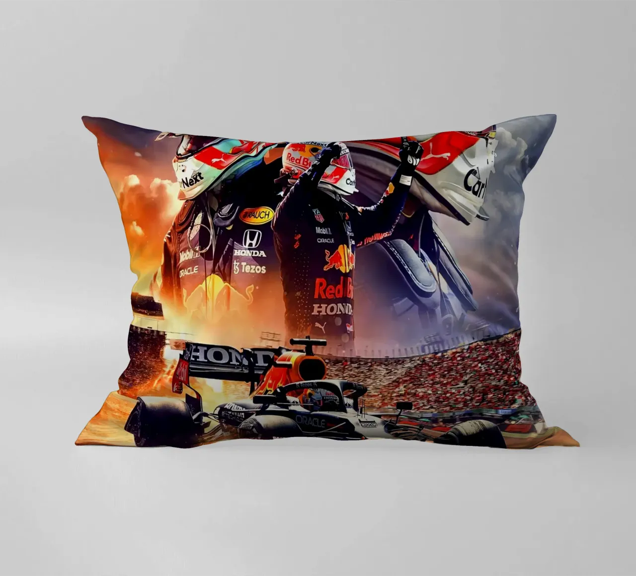 Max Verstappen Kissen von Agus Creative