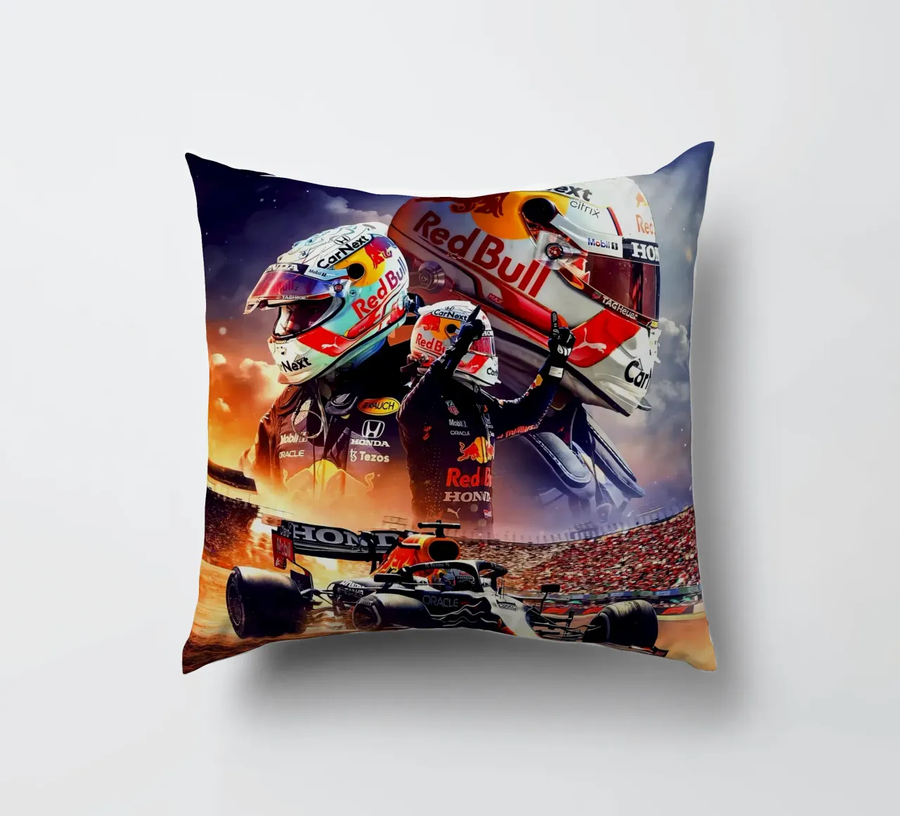 Max Verstappen Kissen von Agus Creative
