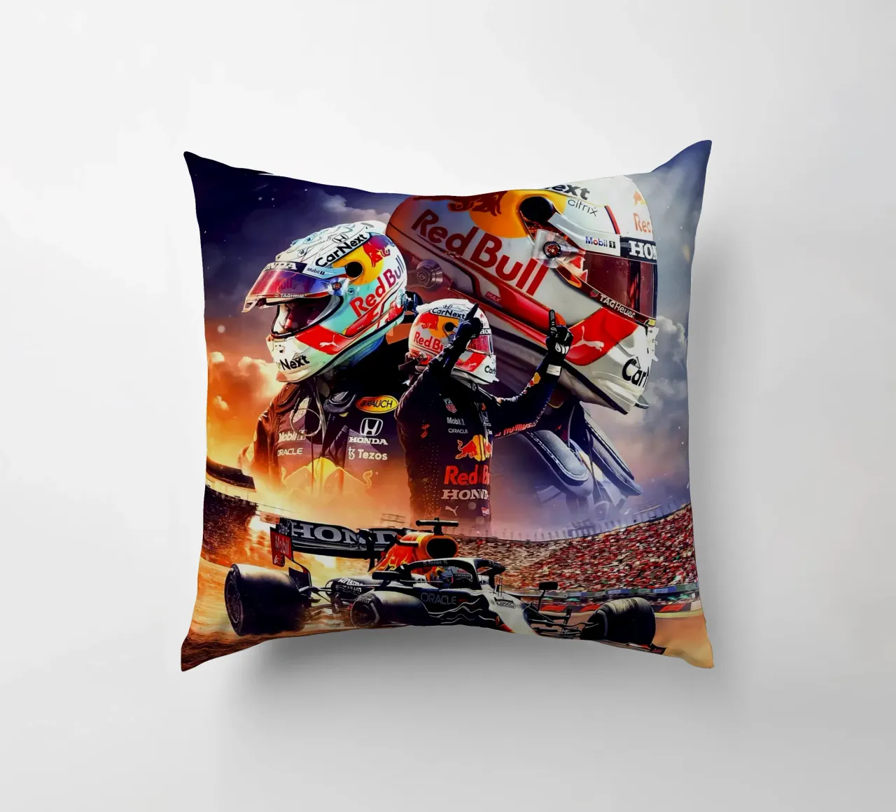 Max Verstappen Kissen von Agus Creative