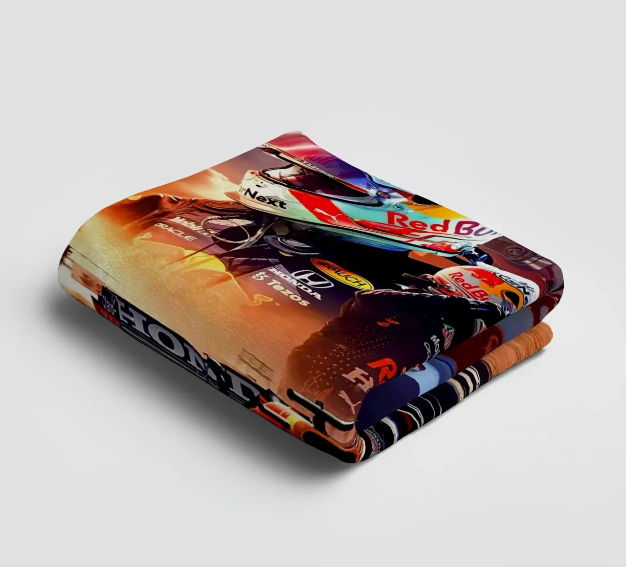 Max Verstappen towel by Agus Creative