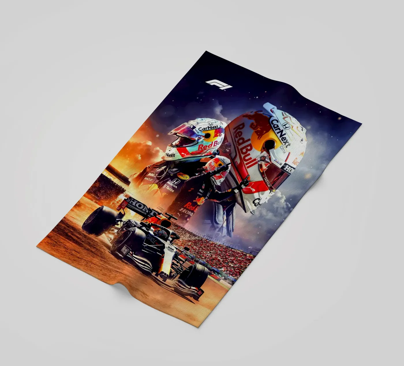 Max Verstappen telo mare da Agus Creative