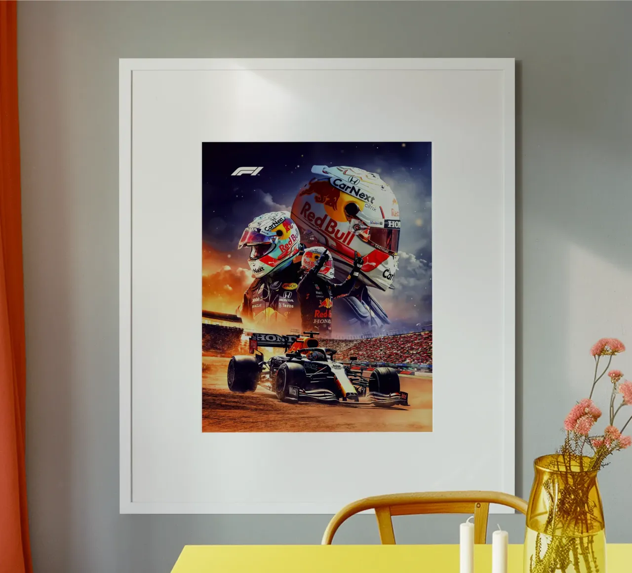 Max Verstappen poster da Agus Creative