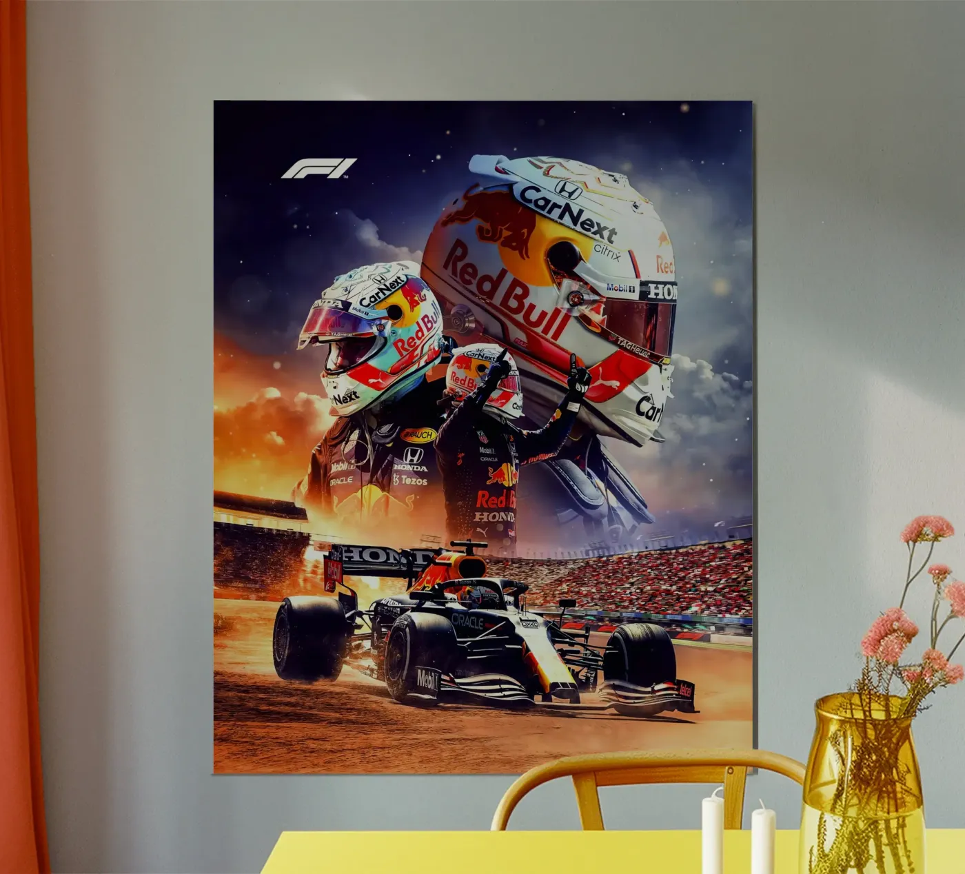 Max Verstappen poster da Agus Creative