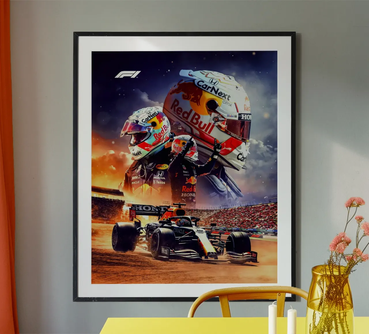Max Verstappen poster da Agus Creative