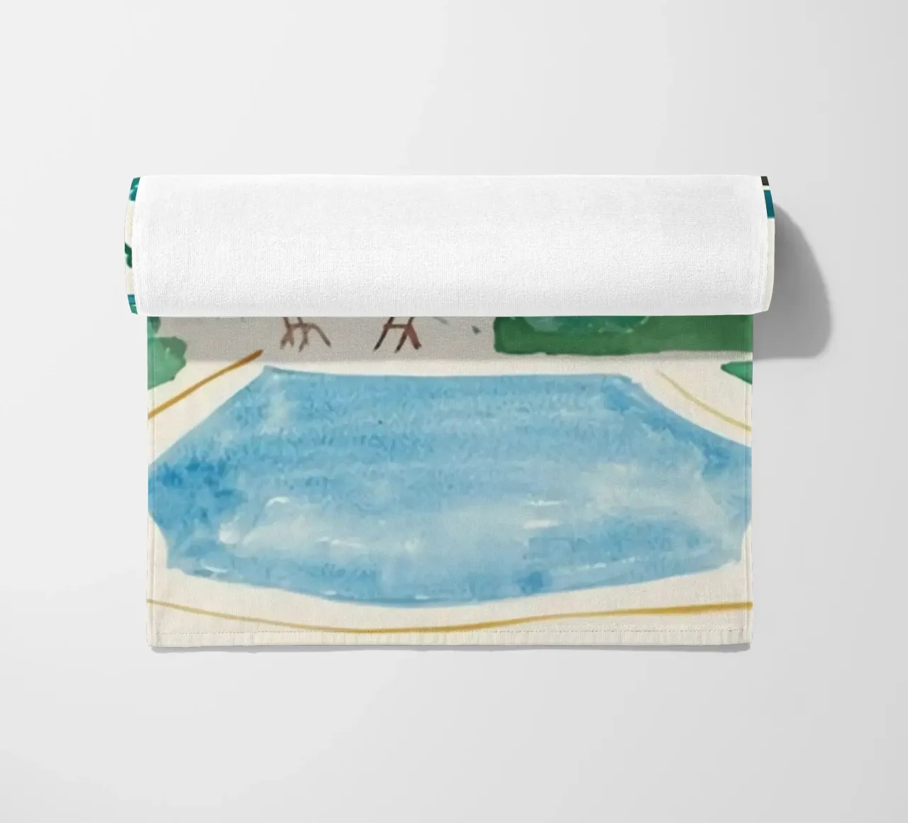 Piscina retrò telo mare da Maegan