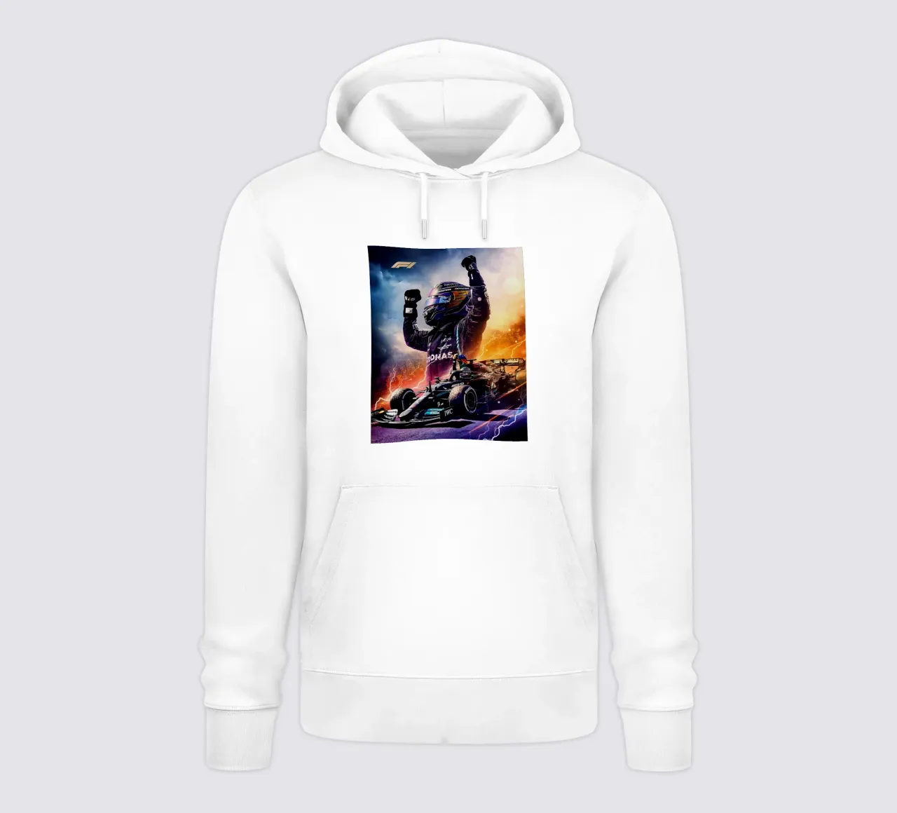 Lewis Hamilton felpa con cappuccio da Agus Creative