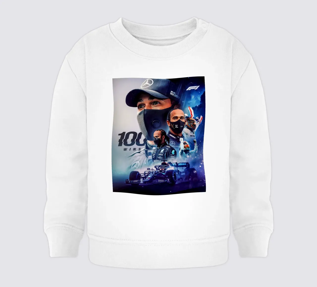 Lewis Hamilton felpa neonato da Agus Creative