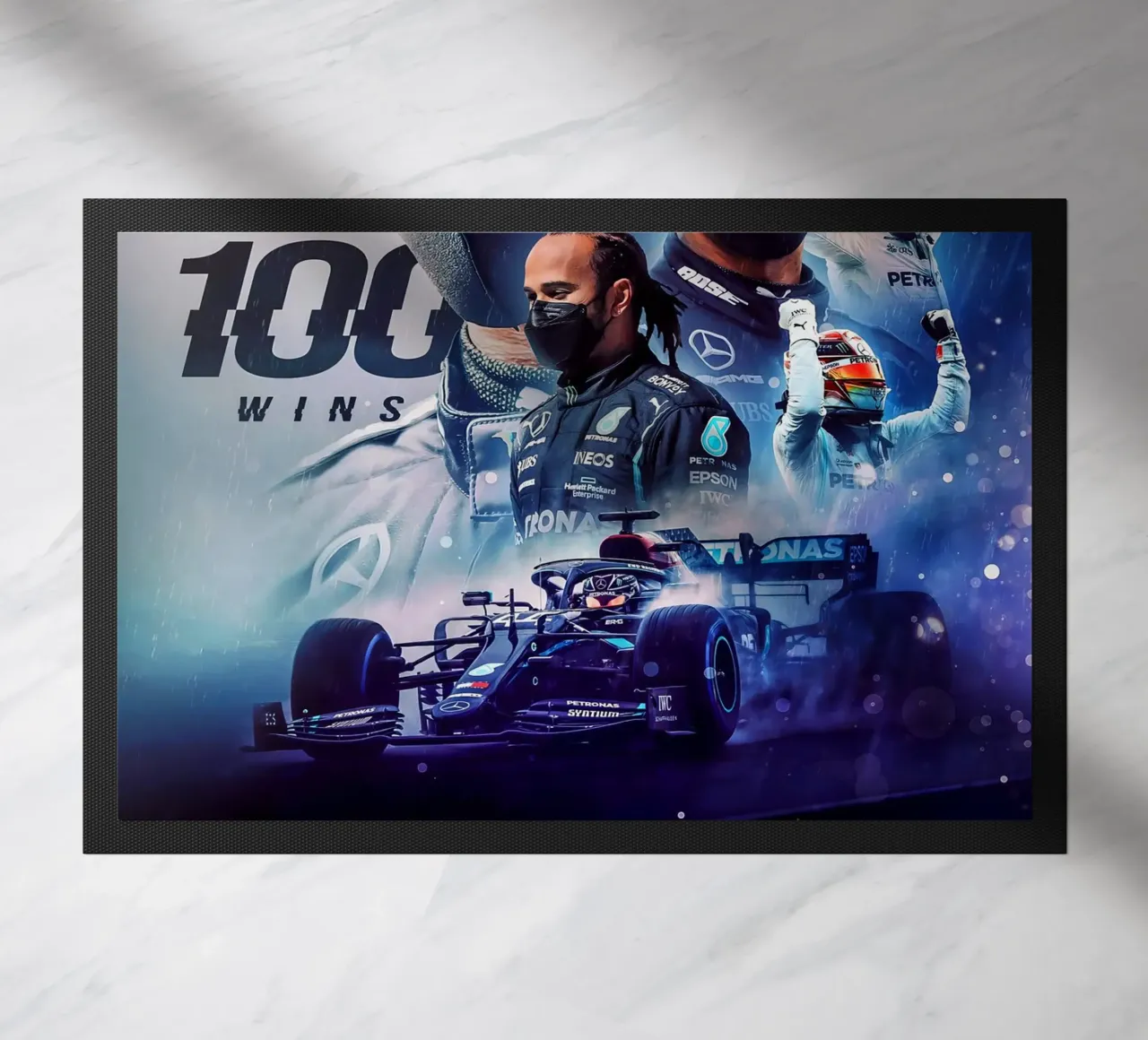 Lewis Hamilton zerbino da Agus Creative