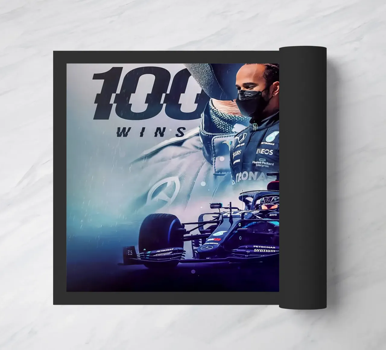 Lewis Hamilton zerbino da Agus Creative