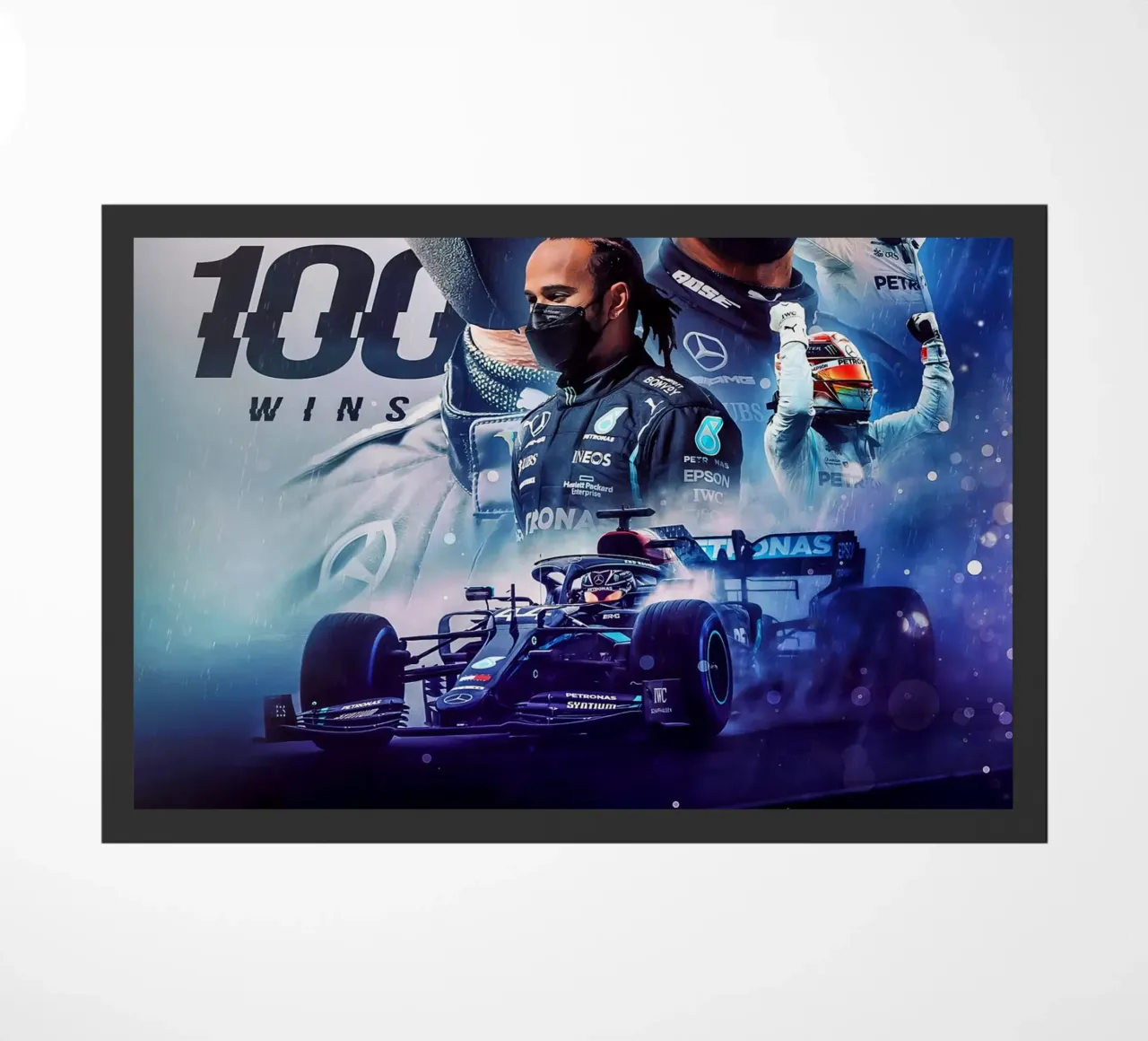 Lewis Hamilton zerbino da Agus Creative