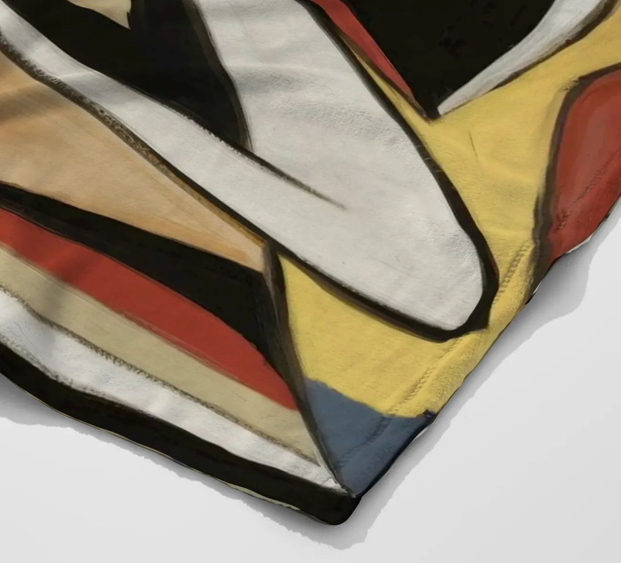 Dynamische vorm fleecedeken van Crimson Whisper