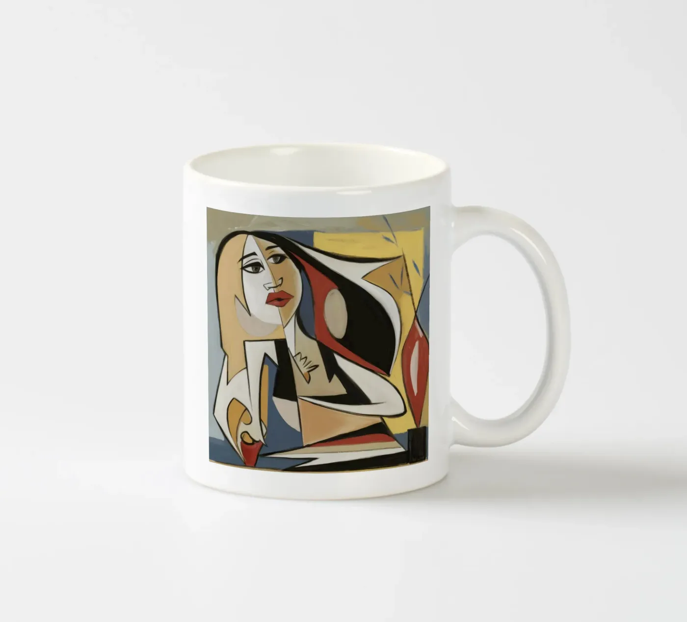 Dynamic Form ceramic mug by Crimson Whisper
