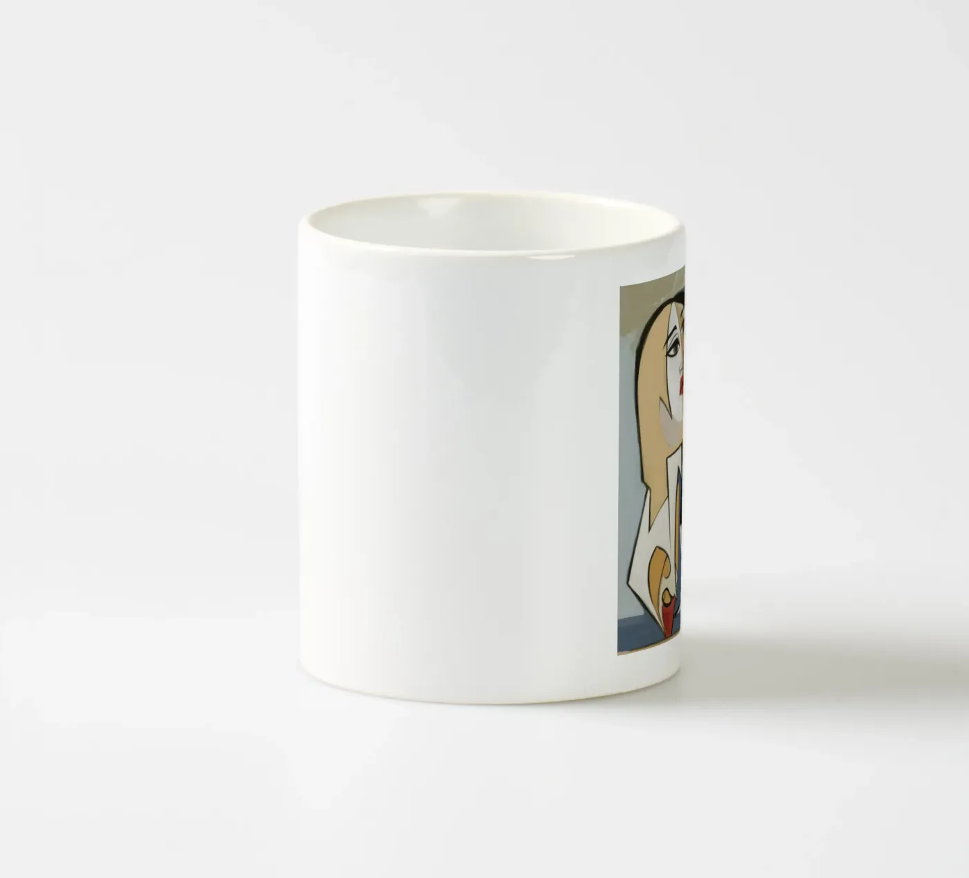 Dynamic Form ceramic mug by Crimson Whisper