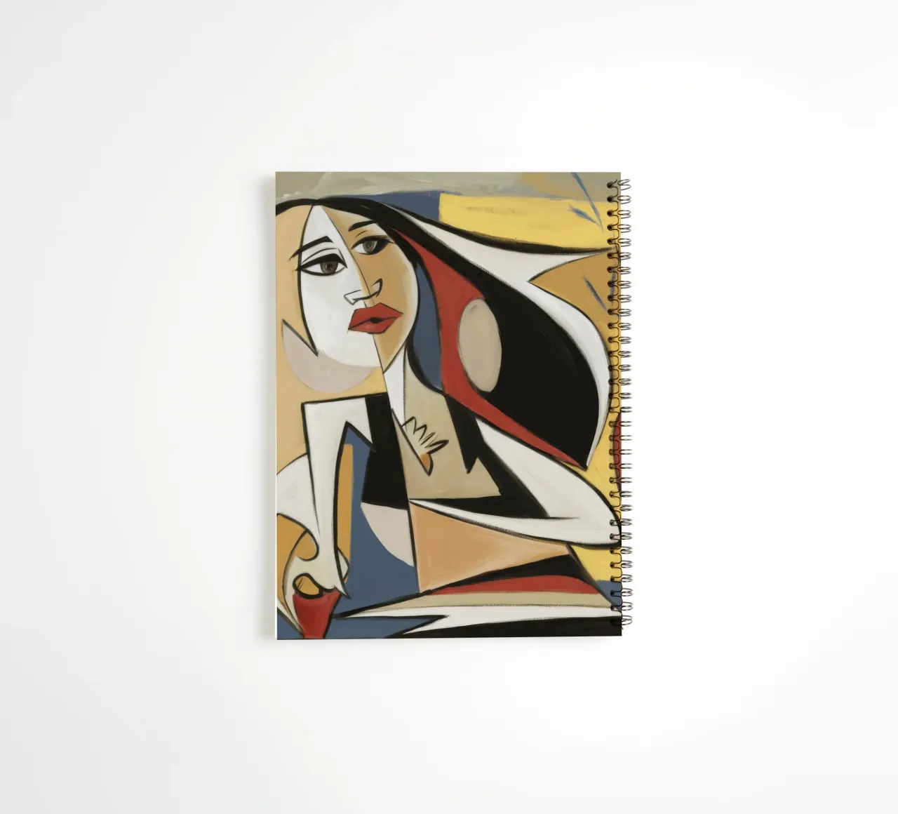 Dynamic Form spiral notebook by Crimson Whisper
