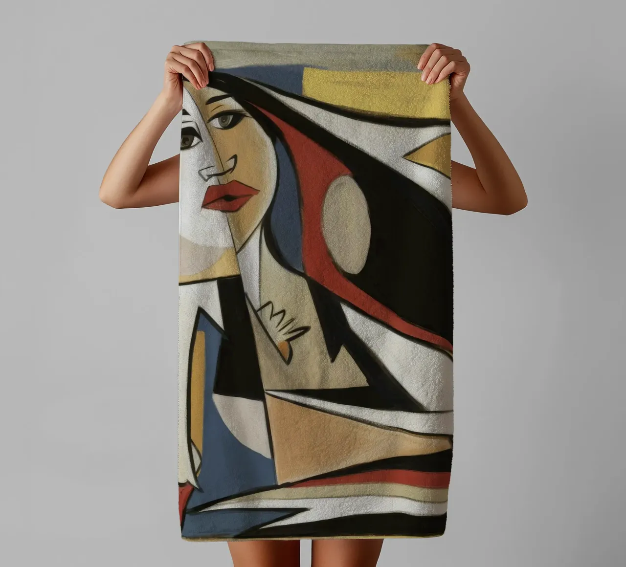Dynamic Form towel by Crimson Whisper