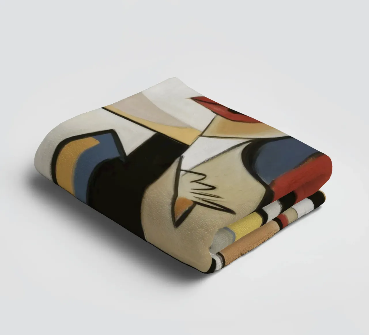 Dynamic Form towel by Crimson Whisper