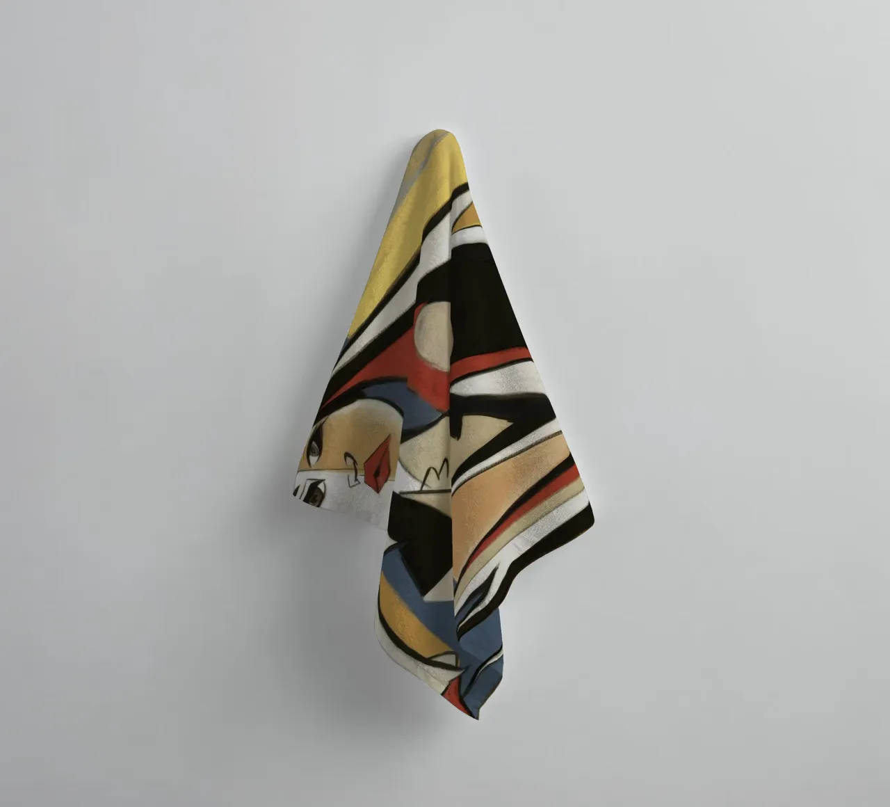 Dynamic Form towel by Crimson Whisper