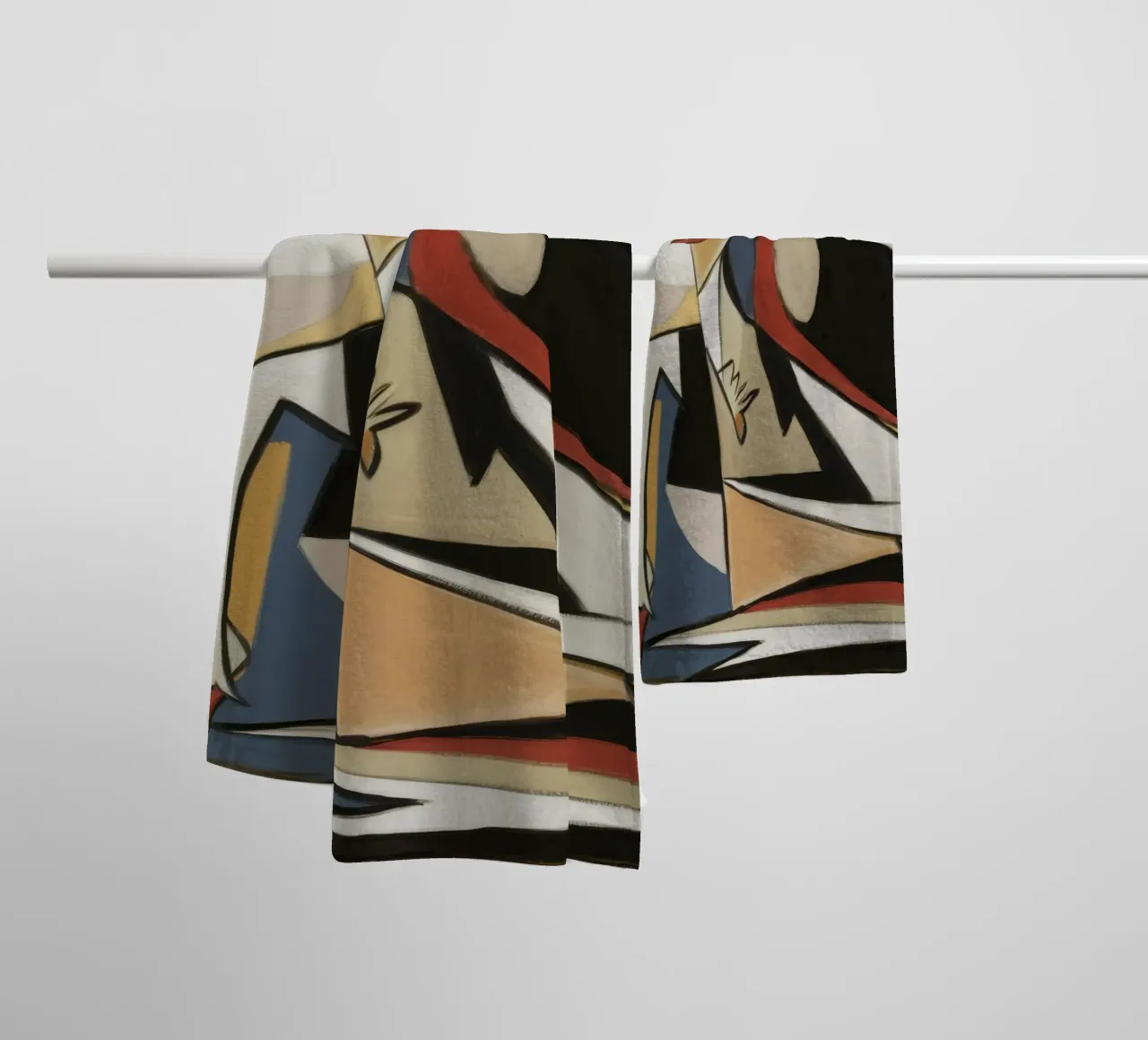 Dynamic Form towel by Crimson Whisper