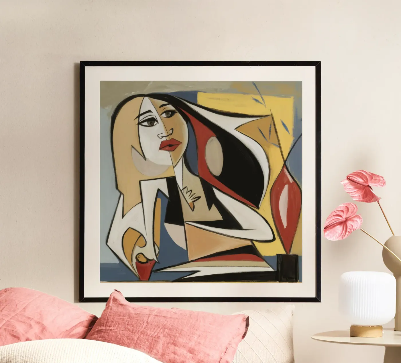 Dynamic Form poster van Crimson Whisper