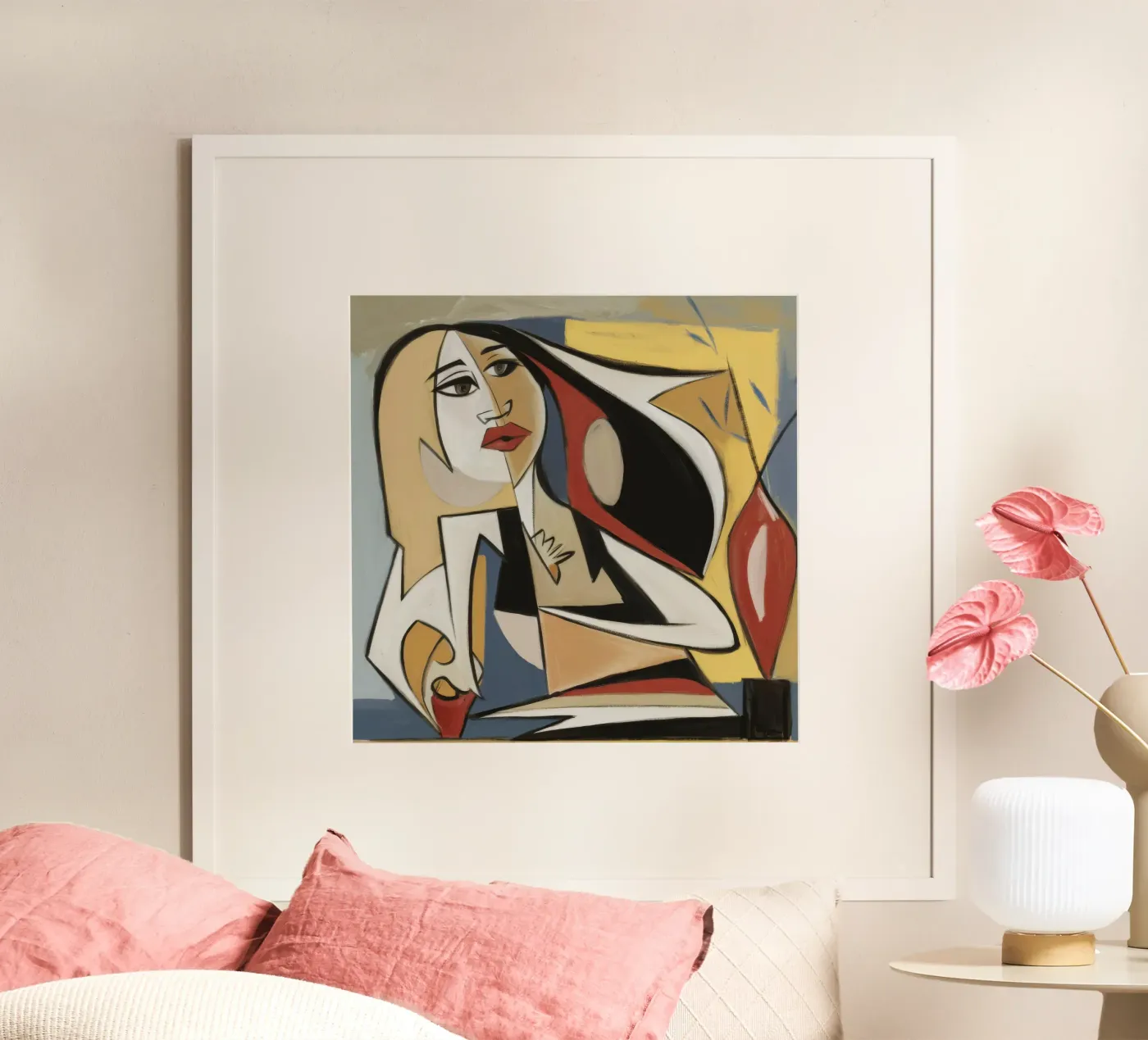 Dynamic Form poster van Crimson Whisper