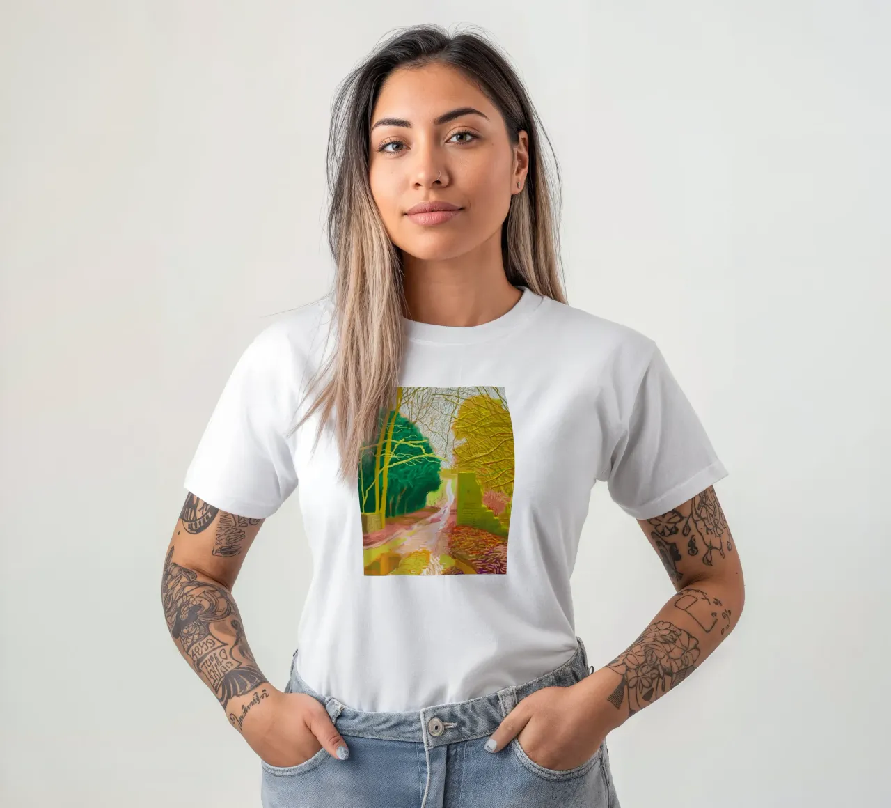 The Arrival of Spring in Woldgate t-shirt by Maegan