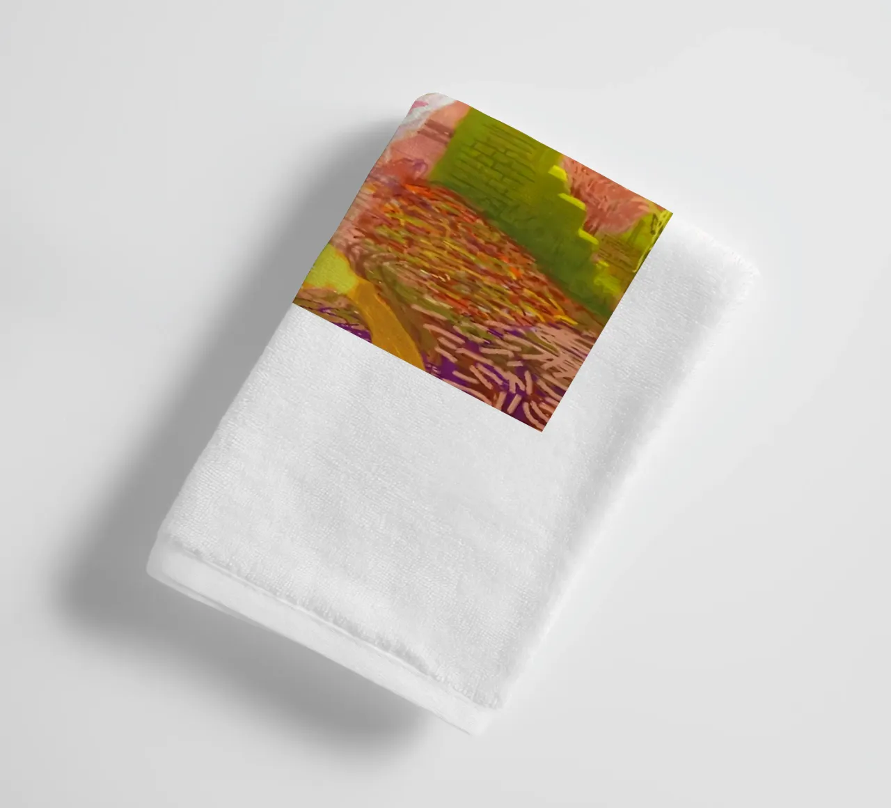 The Arrival of Spring in Woldgate towel by Maegan
