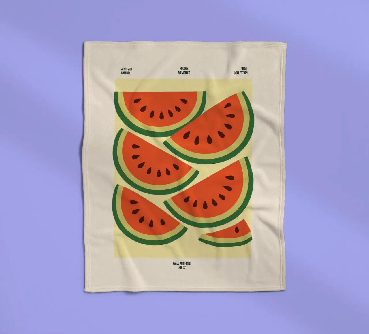 Summer Slices – No. 07 coperta in pile da Studio Mooodz
