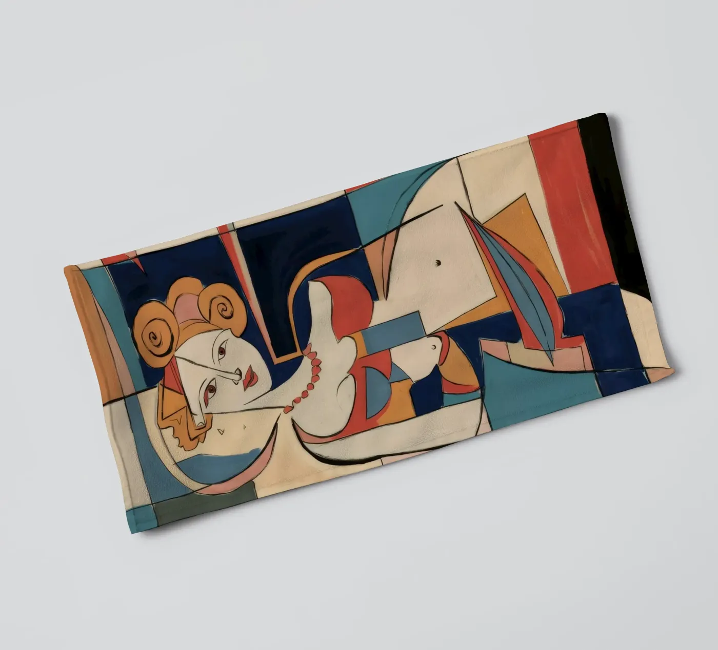 Playful Expression towel by Crimson Whisper