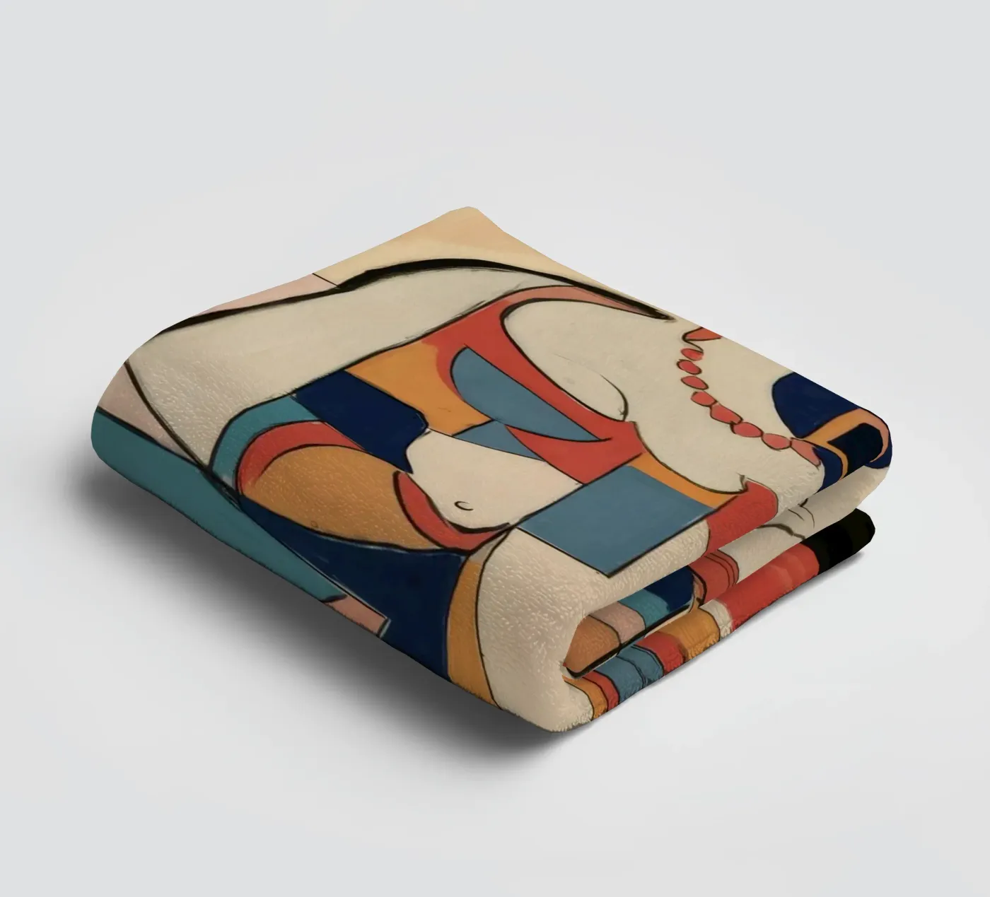 Playful Expression towel by Crimson Whisper