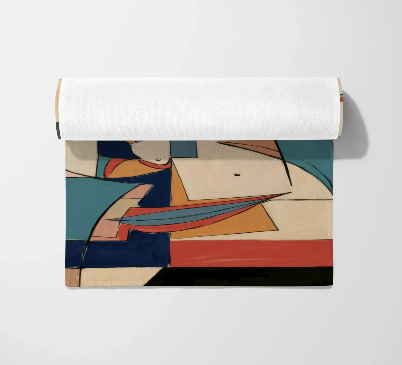 Playful Expression strandhanddoek van Crimson Whisper