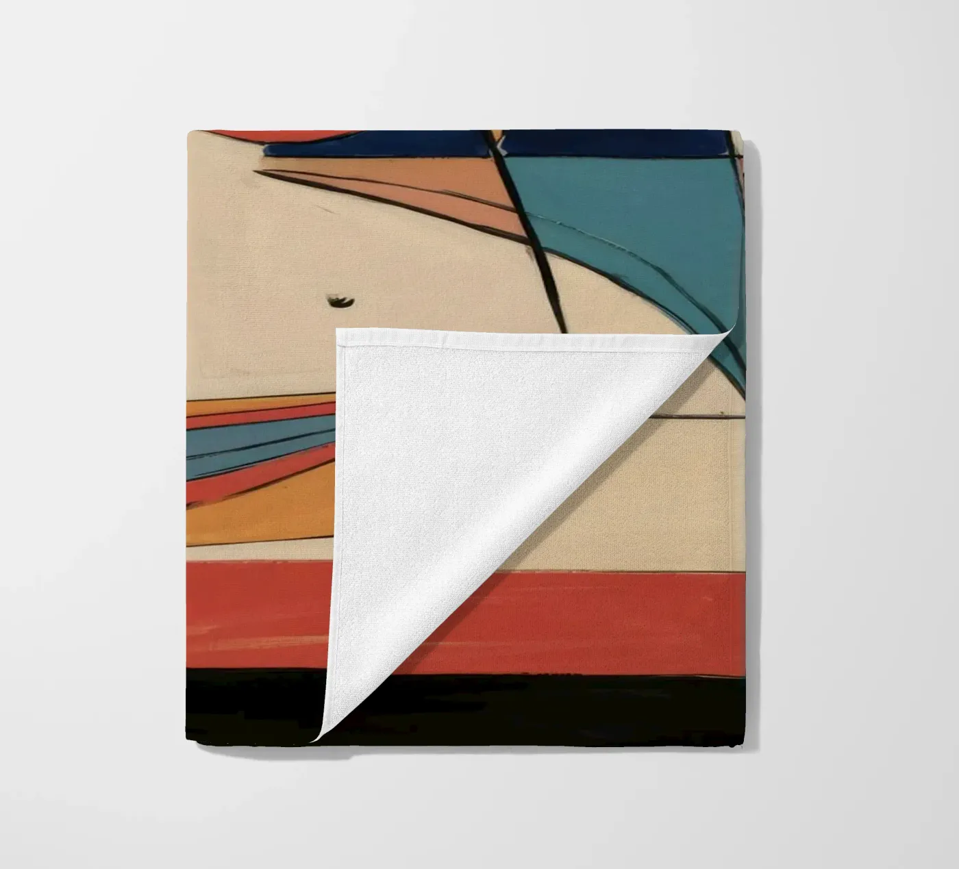 Playful Expression strandhanddoek van Crimson Whisper