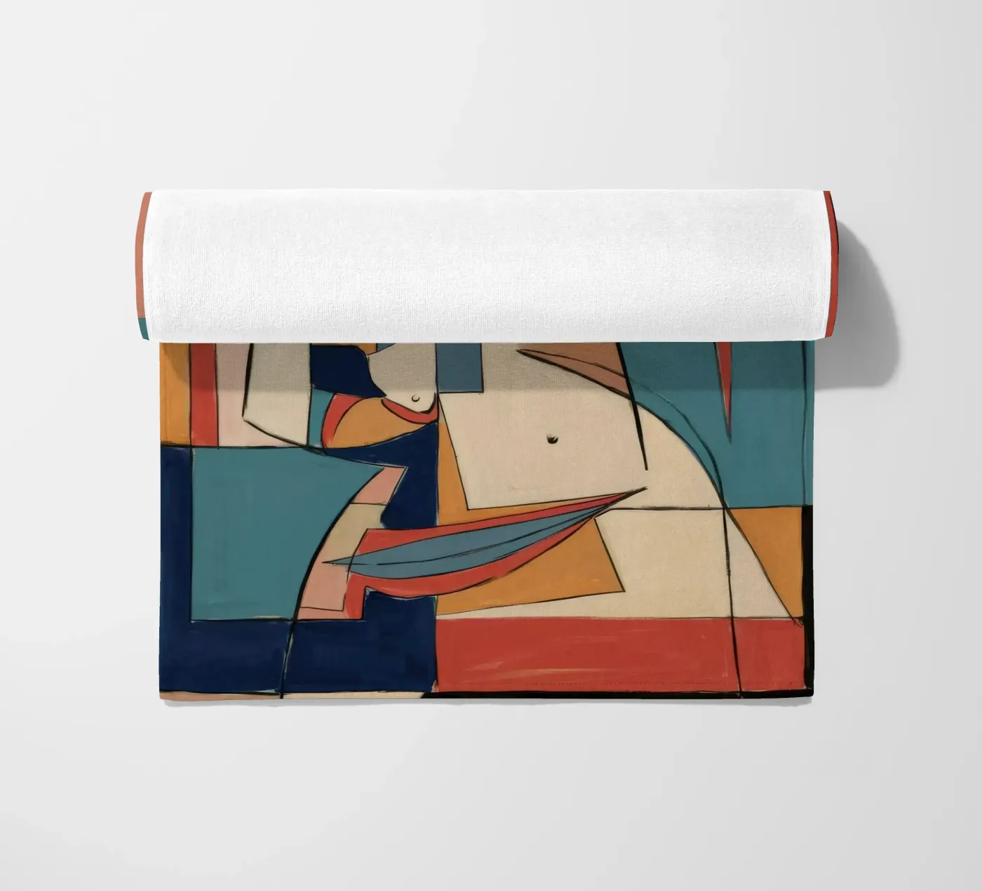 Playful Expression strandhanddoek van Crimson Whisper