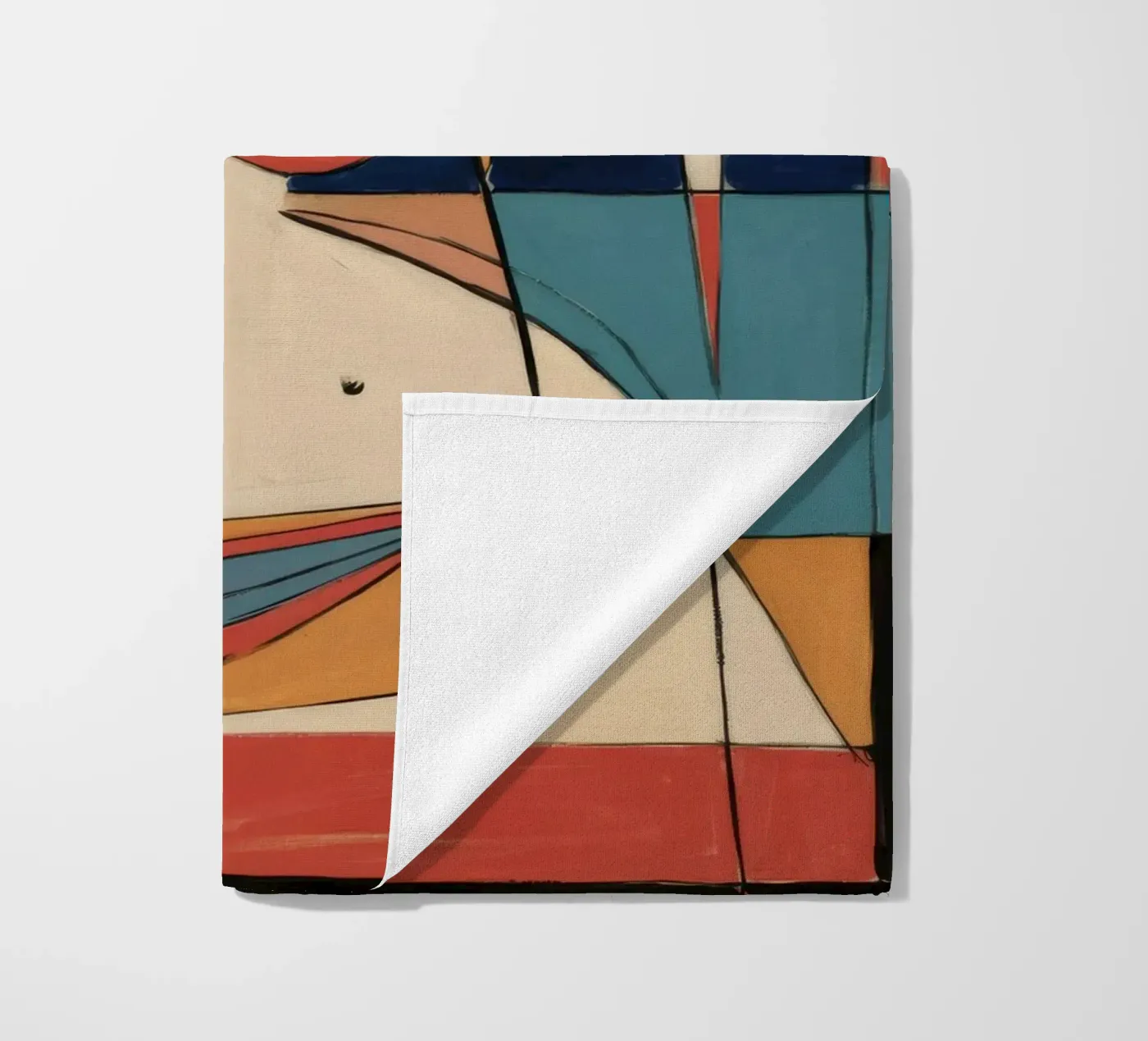 Playful Expression strandhanddoek van Crimson Whisper