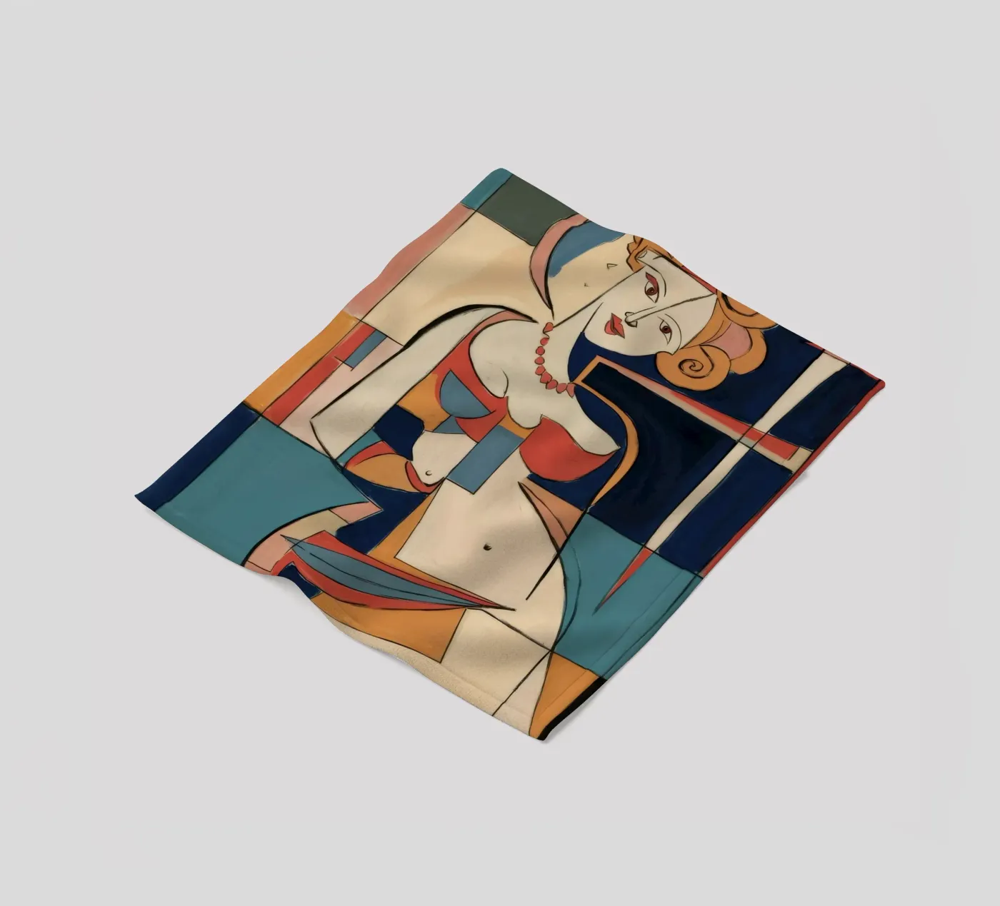 Espressione giocosa coperta in pile da Crimson Whisper